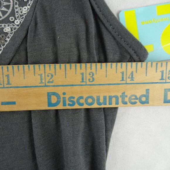 Y2K Twenty One Tank Top with Sequin Size M - Picture 8 of 9